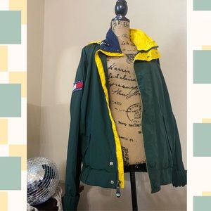 CERTIFIED AUTHENTIC VINTAGE TOMMY HILGIFER WINDBREAKER